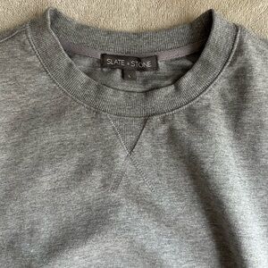 Like New Slate & Stone Long Sleeve Cotton (60%) Polyester (40%) Blend | Size Lrg